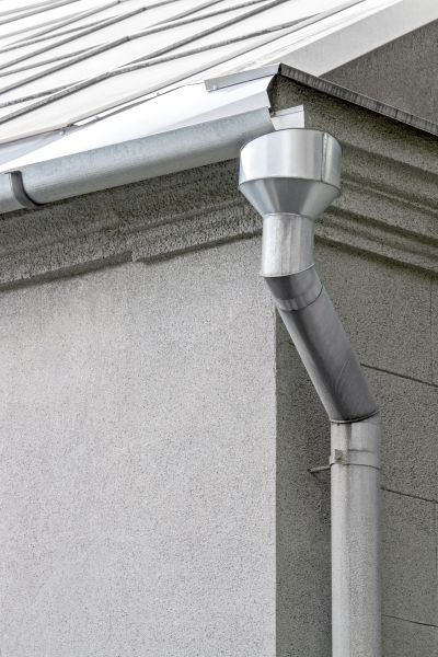 Galvanized Gutter Installation in Athens